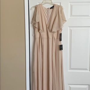 Dearly loved Cream Flutter Dress